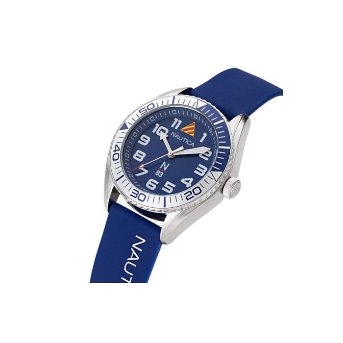 Nautica N83 Finn Blue Rubber Strap NAPFWF201