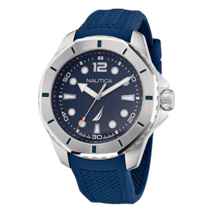 Nautica Koh May Bay Blue Silicone Strap NAPKMF201