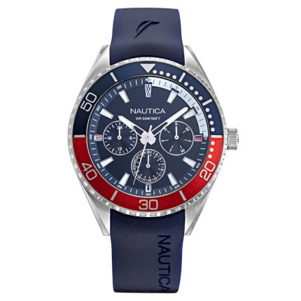 Nautica NAC 103 Blue Silicone Strap NAPNAI810