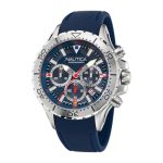 Nautica Tin Can Bay Blue SiliconNautica NST Blue Silicone Strap Chronograph NAPNSF201e Strap Chronograph NAPNSF201