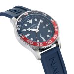 Nautica Pacific Beach Blue Silicone Strap NAPPBF144