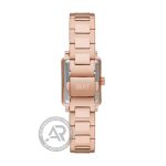 Dkny City Rivet Rose Gold Stainless Steel Bracelet NY6663