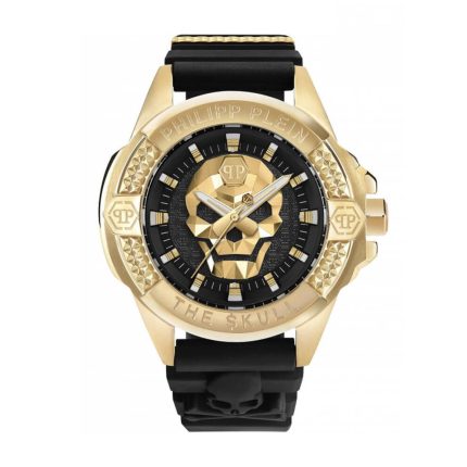 Philipp Plein The Skull Black Rubber Strap PWAAA0221