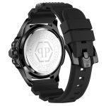 Philipp Plein The Skull Black Rubber Strap PWAAA0621