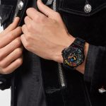 Philipp Plein The Skull Black Rubber Strap PWAAA0621