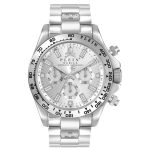 Philipp Plein Nobile Silver Stainless Steel Bracelet Chronograph PWCAA0321