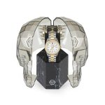 Philipp Plein Queen Crystals Two Tone Stainless Steel Bracelet PWDAA0521