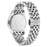 Philipp Plein Date Superlative Crystals Silver Stainless Steel Bracelet PWYAA0423