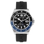 Philipp Plein GMT-I Challenger Black Rubber Strap PWYBA0123