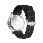 Philipp Plein GMT-I Challenger Black Rubber Strap PWYBA0123