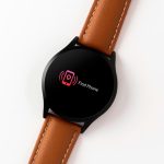 Reflex Active Series 04 Brown Leather Strap Smartwatch RA04-1000