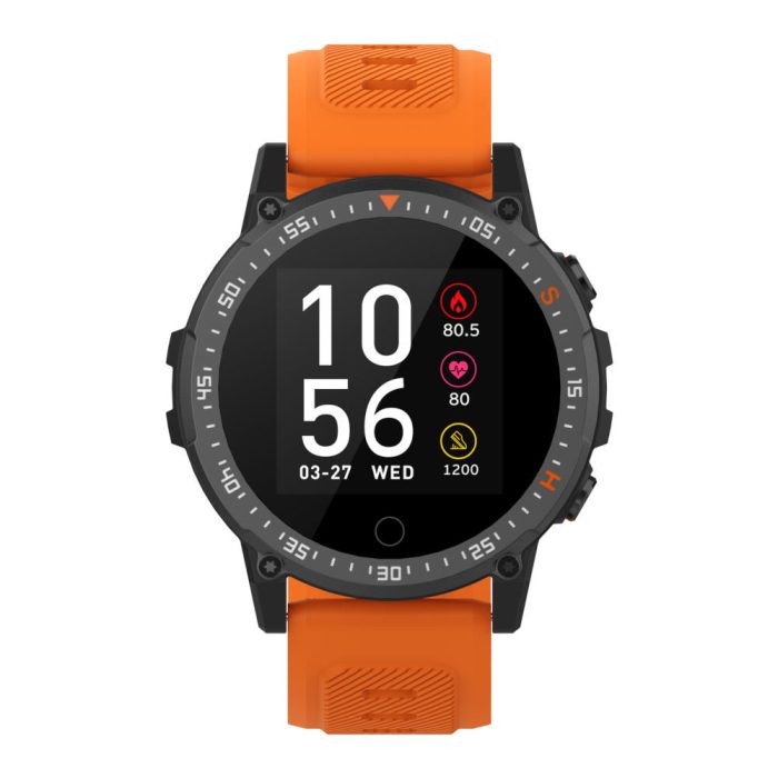 Reflex Active Series 05 Orange Rubber Strap Smartwatch RA05-2132