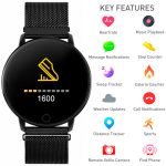 Reflex Active Series 05 Black Stainless Steel Bracelet Smartwatch RA05-4024