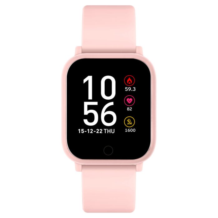 Reflex Active Series 10 Pink Rubber Strap Smartwatch RA10-2111