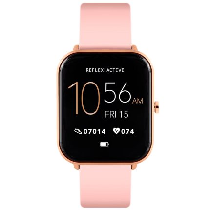 Reflex Active Series 15 Pink Rubber Strap Smartwatch RA15-2146