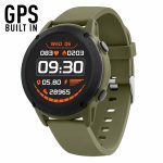 Reflex Active Series 18 Khaki Rubber Strap Smartwatch RA18-2150