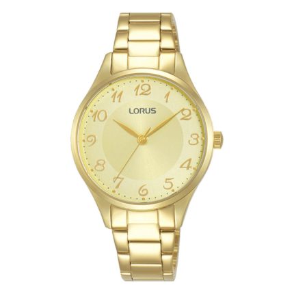 Lorus Classic Gold Stainless Steel Bracelet RG274VX9