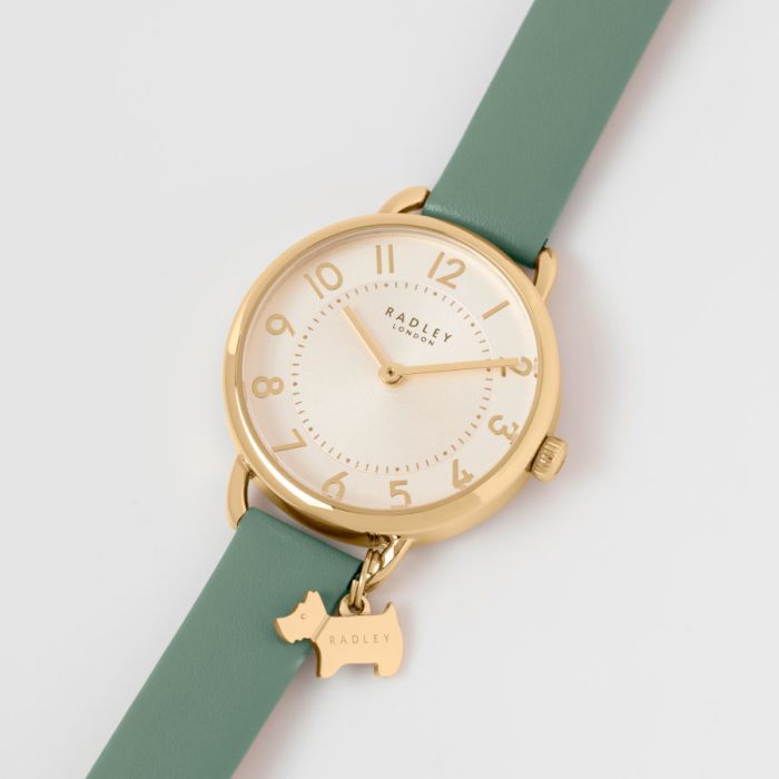 Radley London Ladies Green Leather Strap RY21466-INT