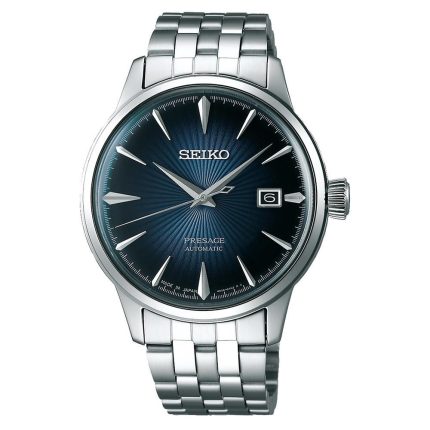 Seiko Presage Automatic Silver Stainless Steel Bracelet SRPB41J1