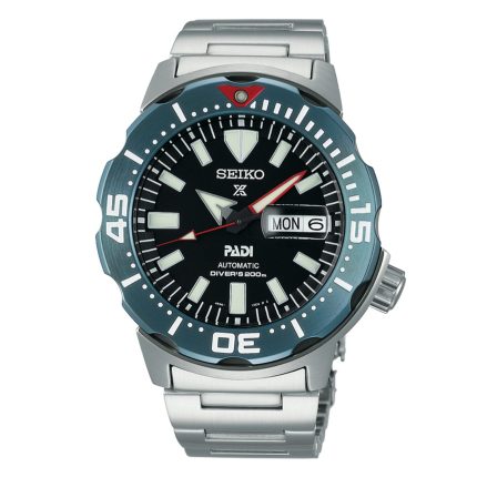 Seiko Prospex Divers PADI Automatic Silver Stainless Steel Bracelet SRPE27K1F