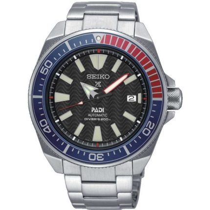 Seiko Prospex Divers PADI Automatic Silver Stainless Steel Bracelet SRPF09K1