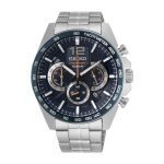 Seiko Conceptual Chronograph Silver Stainless Steel Bracelet SSB345P1