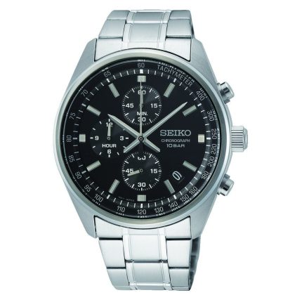 Seiko Conseptual Chronograph Silver Stainless Steel Bracelet SSB379P1