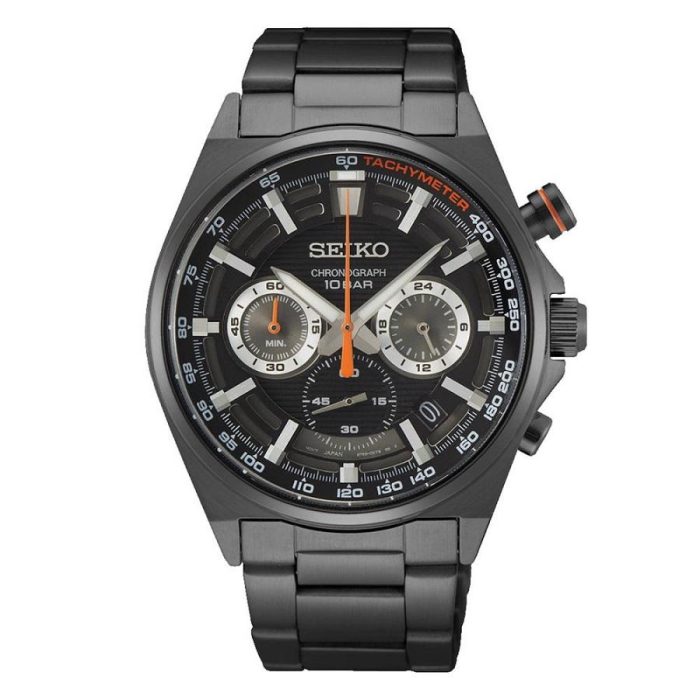 Seiko Conceptual Series Neo Sport Black Stainless Steel Bracelet SSB399P1