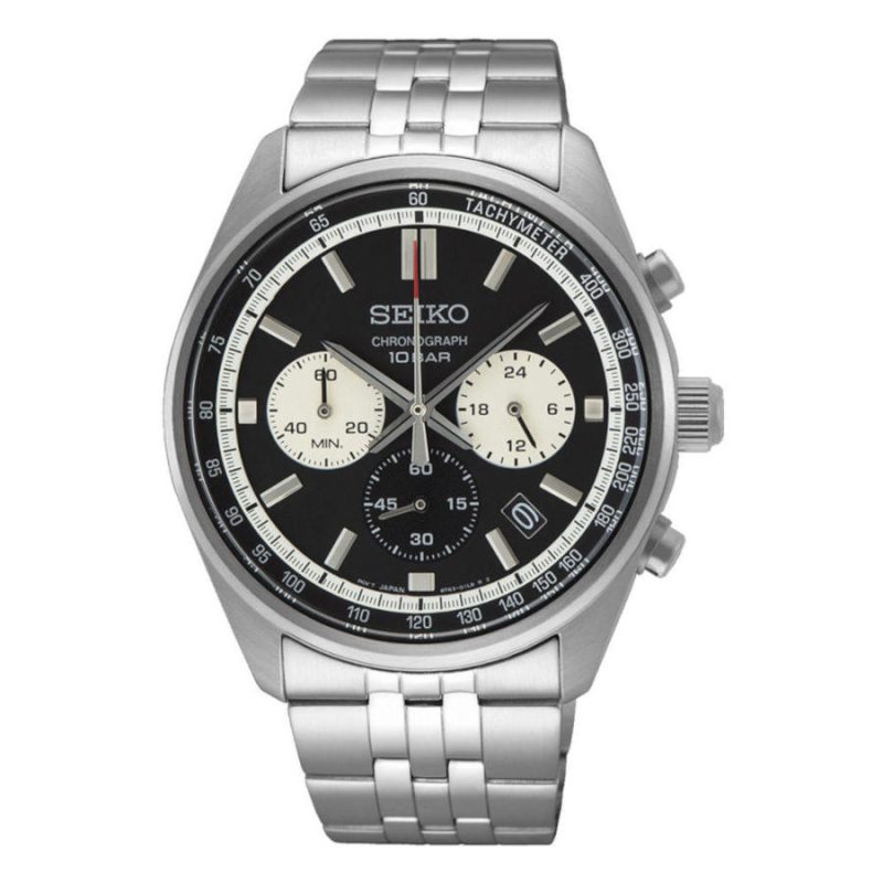 Seiko Conceptual Chronograph Silver Stainless Steel Bracelet SSB429P1