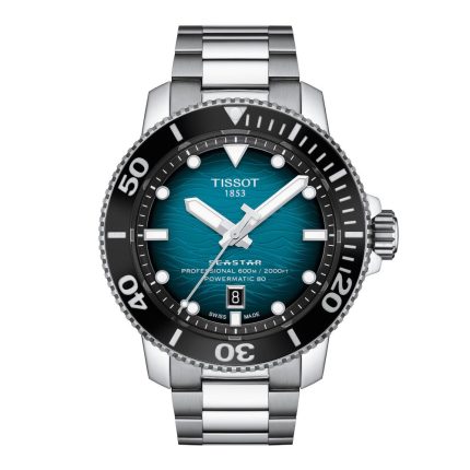 Tissot Seastar 2000 Professional Powermatic 80 Automatic Silver Stainless Steel Bracelet T1206071104100