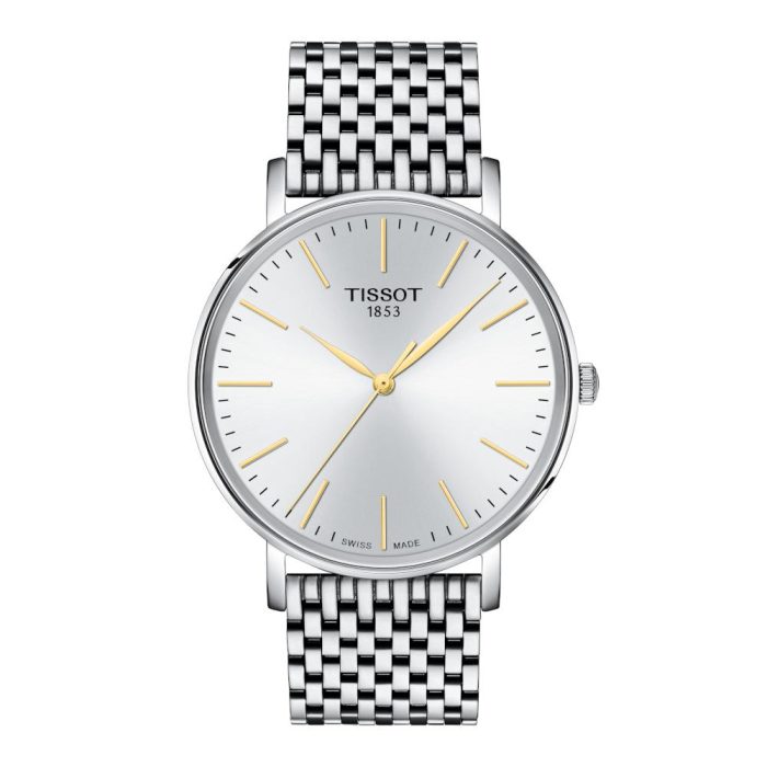 Tissot T-Classic Everytime Silver Stainless Steel Bracelet T1434101101101