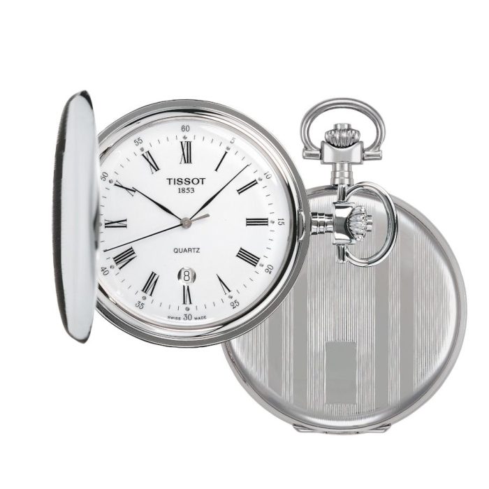 Tissot Savonnette Stainless Steel Pocket Watch T83655313