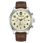 Timberland Ashmont Dual Time Brown Leather Strap TDWGF0009703