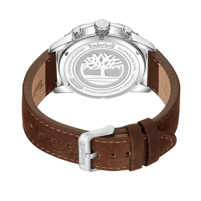 Timberland Kennebunk Chronograph Brown Leather Strap TDWGF0041501