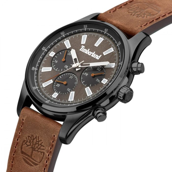 Timberland Demarest Brown Leather Strap TDWGF2100402