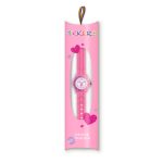 Tikkers Heart Pink Silicone Strap TK0003