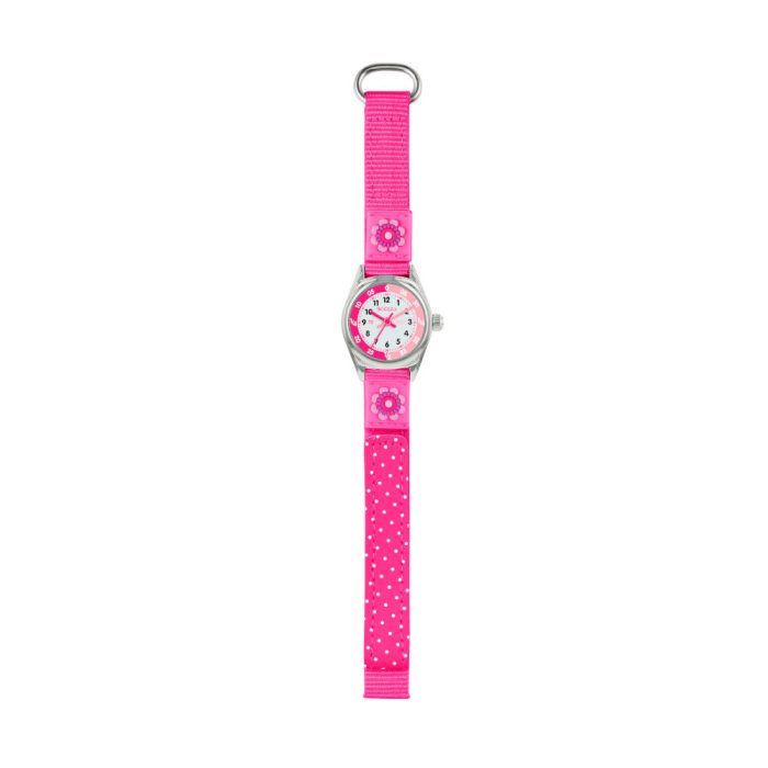 Tikkers Flower Pink Fabric Strap TK0119