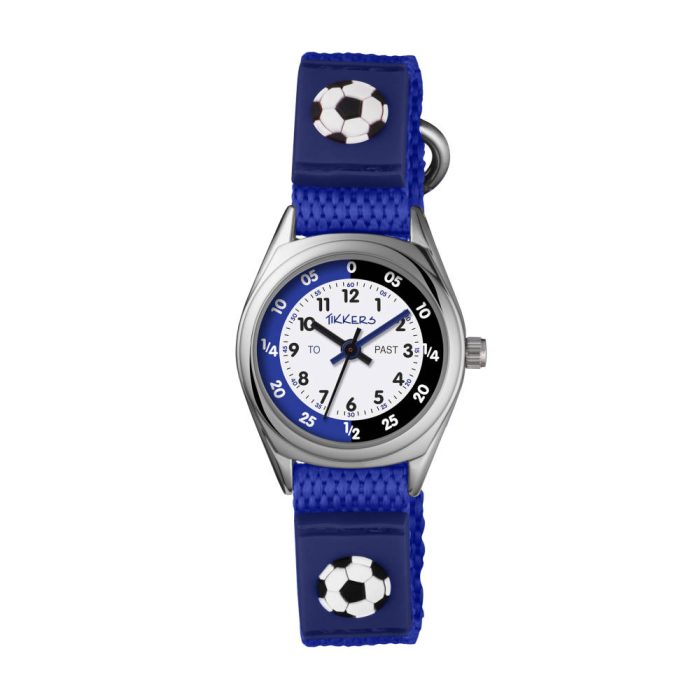 Tikkers Football Blue Fabric Strap TK0122