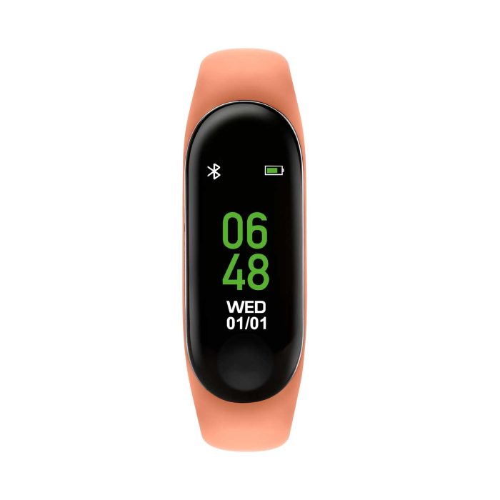 Tikkers Series 01 Coral Silicone Strap Activity Tracker TKS01-0001