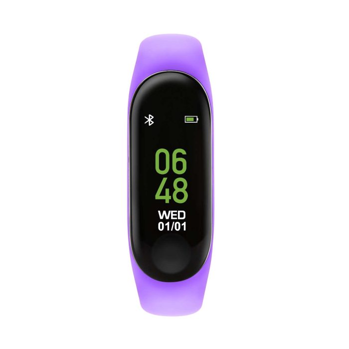 Tikkers Series 01 Purple Silicone Strap Activity Tracker TKS01-0009