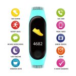 Tikkers Series 01 Turquoise Fabric Strap Activity Tracker TKS01-0020