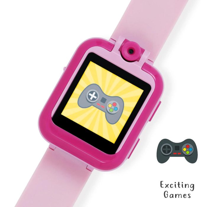 Tikkers Pink Silicone Strap Interactive Smartwatch & Headphone Set TKS02-0001