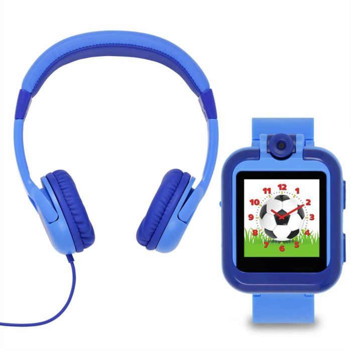 Tikkers Blue Silicone Strap Interactive Smartwatch & Headphone Set TKS02-0002