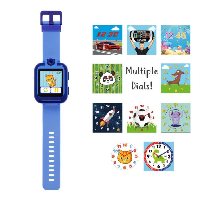 Tikkers Blue Silicone Strap Interactive Smartwatch & Headphone Set TKS02-0002