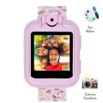 Tikkers Unicorn Pink Silicone Strap Interactive Smartwatch & Headphone Set TKS02-0003