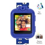 Tikkers Football Blue Silicone Strap Interactive Smartwatch & Headphone Set TKS02-0004