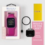 Tikkers Teen Fuchsia Silicone Strap Smartwatch TKS10-0003