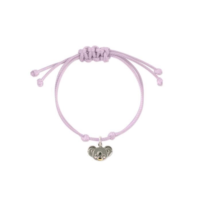 Tikkers WWF Koala Purple Leather Strap & Koala Charm Bracelet Gift Set TKWWF001