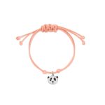 Tikkers WWF Panda Pink Leather Strap & Panda Charm Bracelet Gift Set TKWWF002