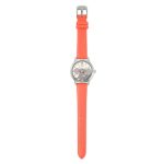 Tikkers WWF Elephant Orange Leather Strap TKWWF007